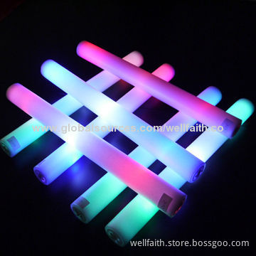 Decorative cheap glow sticks for crazy concerts, 4*48cm sizeNew